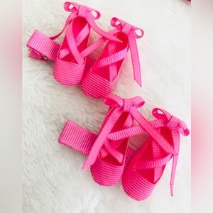 Ballet Hair clips - New little pair in original boutique gift packaging - dance